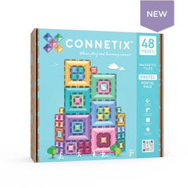 Connetix Pastel Portal Pack - 48 piece