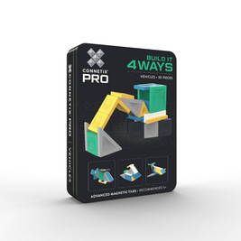 Connetix PRO Build It 4 Ways Vehicles Pack - 30 Piece
