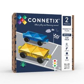 Connetix Bright Car Pack - 2 Piece