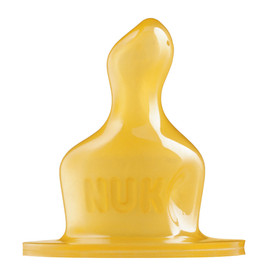 Nuk Narrow Neck Latex Teat - Large Hole