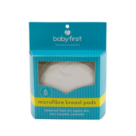 Waterproof Microfibre Breast Pads 6 pack