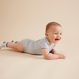 Wilson & Frenchy Organic Rib Short Sleeve Bodysuit