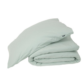 Deluxe Organic Jersey Duvet Cover - Green