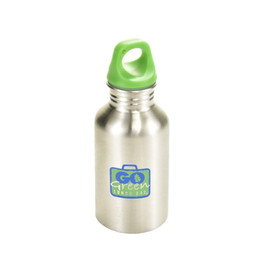 Go Green Stainless Steel Bottle - Clearance