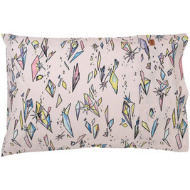 Kip & Co Single Pillowcase - Rainbow Cosmos
