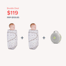 Bundle - Miracle Blanket Swaddle & Hushh