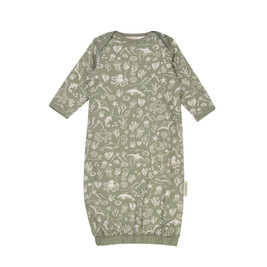 Woolbabe Merino/Organic Cotton Gown - Prints