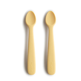 Mushie Silicone Feeding Spoons 2pk