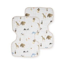 Little Unicorn Muslin Burp Cloth 2 Pack - Clearance
