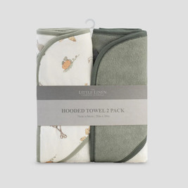 The Little Linen Company Hooded Towel 2 Pack