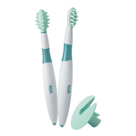 Nuk Training Toothbrush Set - 6 months +