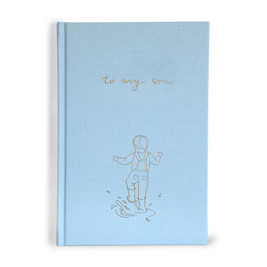 Forget Me Not Baby Journal - to my Son