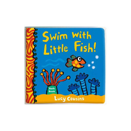 Swim With Little Fish Bath Book