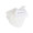 Muslin Face Cloths 4-pack -  White