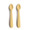 Mushie Silicone Feeding Spoons 2pk