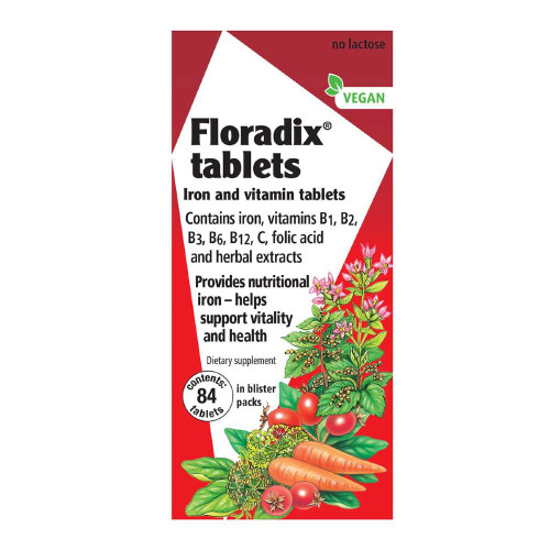 Floradix Iron and Vitamin Tablets