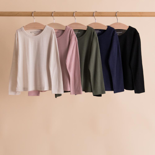 The Sleep Store All Seasons Merino/Tencel Long Sleeve Top - 12-14 years