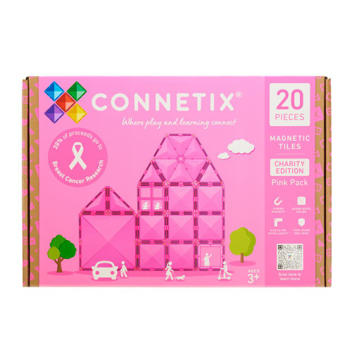 Connetix Pink Charity Pack 20 Piece
