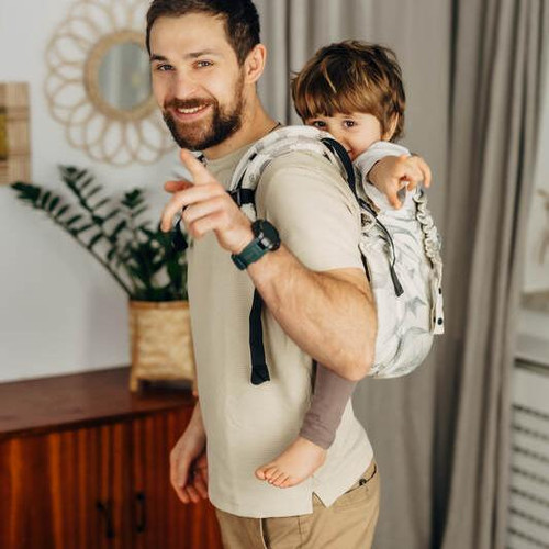 Lenny Lamb Preschool Size Onbuhimo PRO - Jacquard