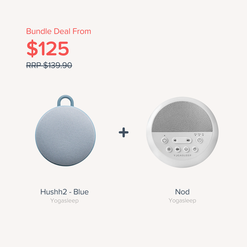 Bundle - YogaSleep White Noise - Hushh2 & Nod