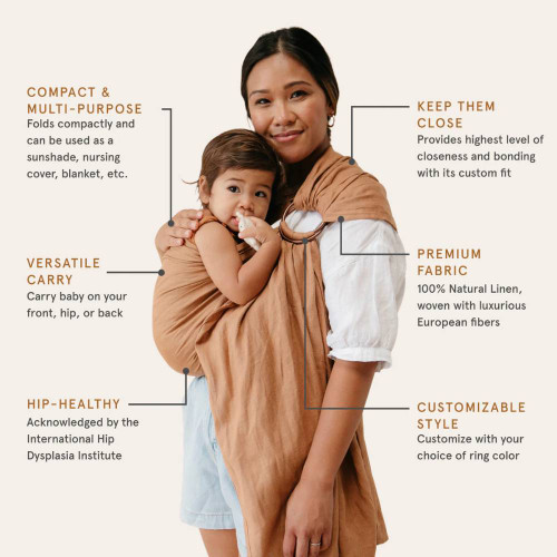 Wildbird Linen Ring Sling