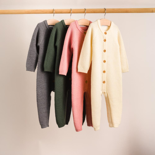 The Sleep Store Merino Knit Onesie - Newborn - 1 year