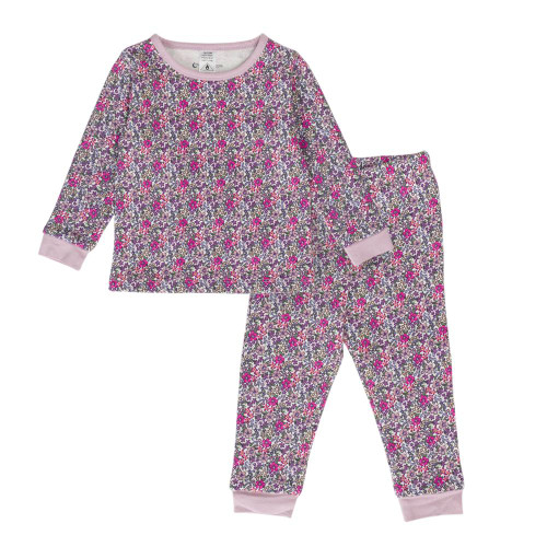 The Sleep Store Premium Winter Organic Cotton Fleece Long Sleeve Pyjama Set