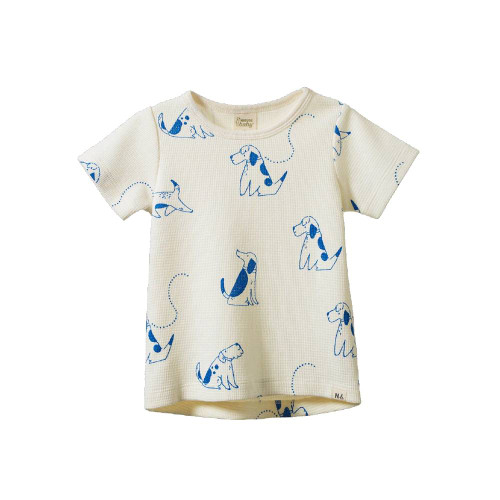 Nature Baby Organic Cotton River Waffle Tee