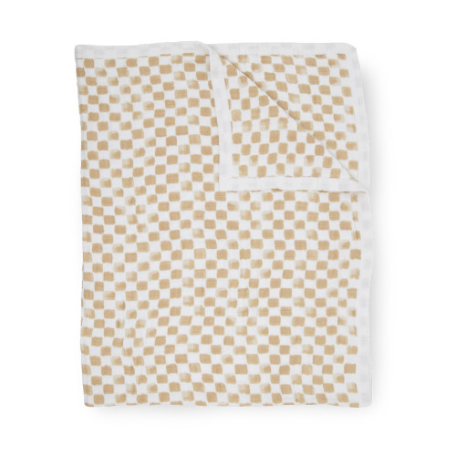 Little Unicorn Muslin Quilted Throw Blanket