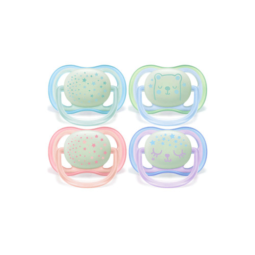 Avent Ultra Air Night Soothers 2pk