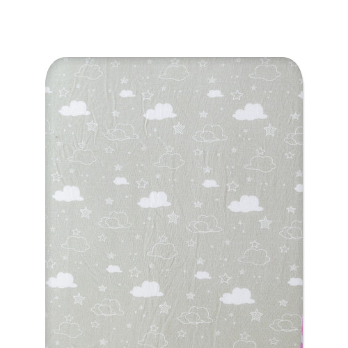 Baby Basics Cot Fitted Sheet - 132 x 71cm