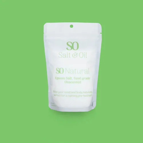 Salt & Oil - Natural Epsom Salt - Unscented 450g