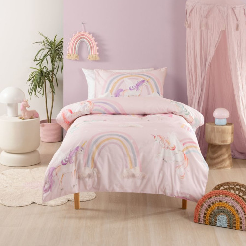 Squiggles Duvet Cover Set - Unicorn Utopia