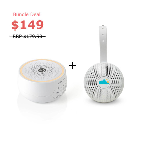 Bundle -  Home and On the Go - Yogasleep Hushh+ & Dreamcenter