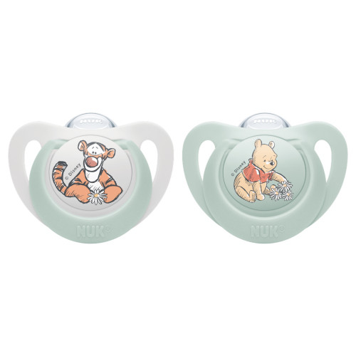 Nuk Star Silicone Soother - Winnie the Pooh