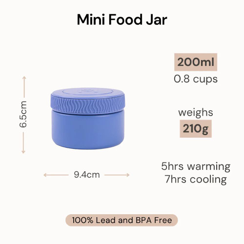 MontiiCo Mini Insulated Food Jar 200ml