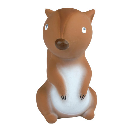 Tikiri Natural Rubber Toy - My 1st Tikiri Arctic Squirrel