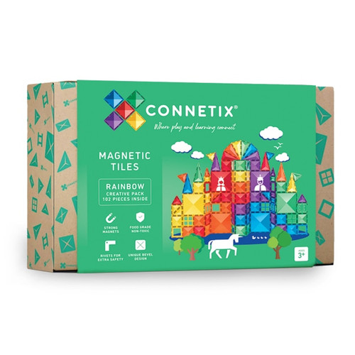 Connetix Rainbow Creative Pack - 102 Piece