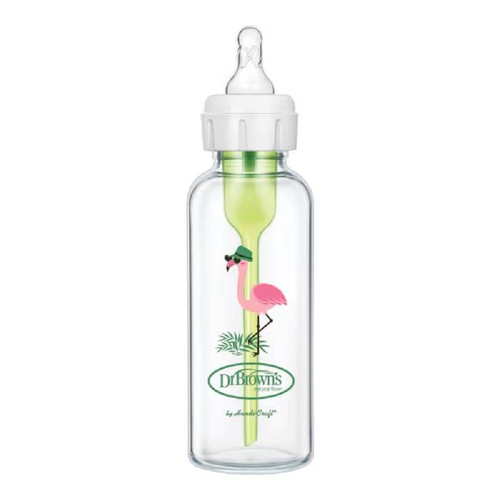 Dr Browns Natural Flow Anti-Colic Options+ Glass Narrow Neck Bottle