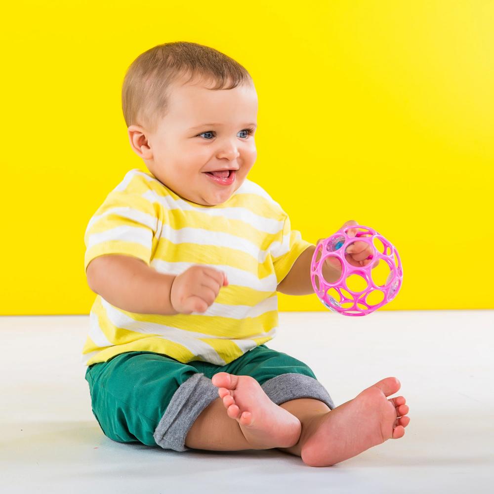 Bright Starts Oball Rattle Easy Grasp Toy