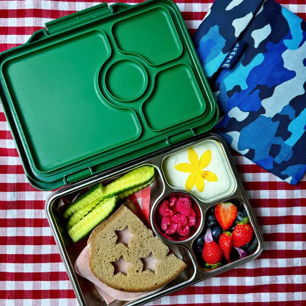 Yumbox Pret Stainless Steel 4 Compartment Bento Lunchbox