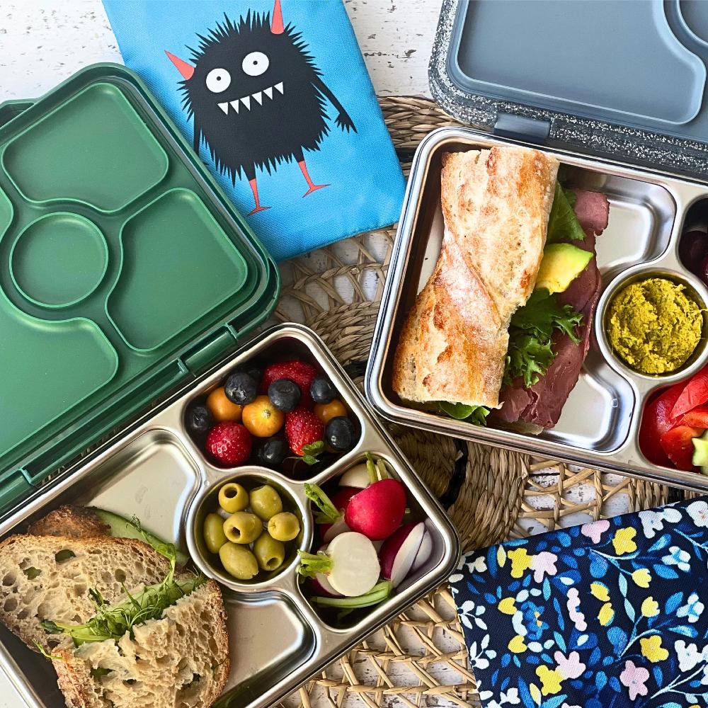 Yumbox Pret Stainless Steel 4 Compartment Bento Lunchbox | Lunch