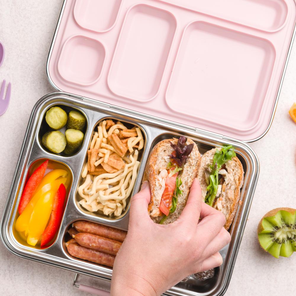 Nestling 'Colours' Stainless Steel Bento Box