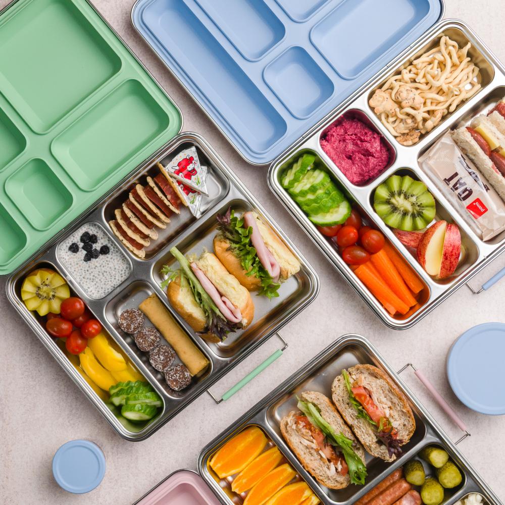 Nestling Stainless Steel Lunchbox Dipper Set