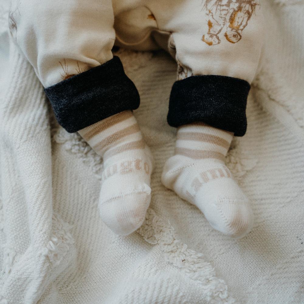 Lamington Baby Crew Merino Socks - Seasonal Range