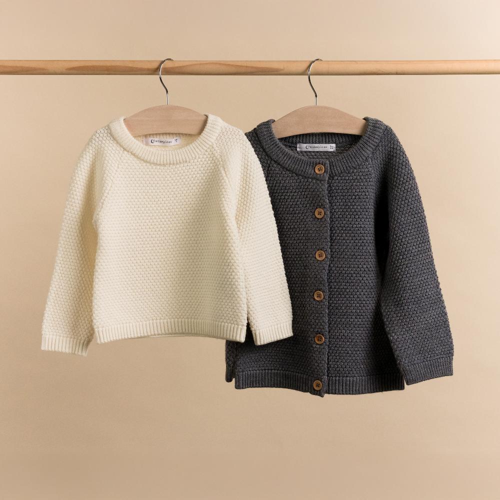The Sleep Store Merino Knit Cardigan - 0-3 months - 10 years