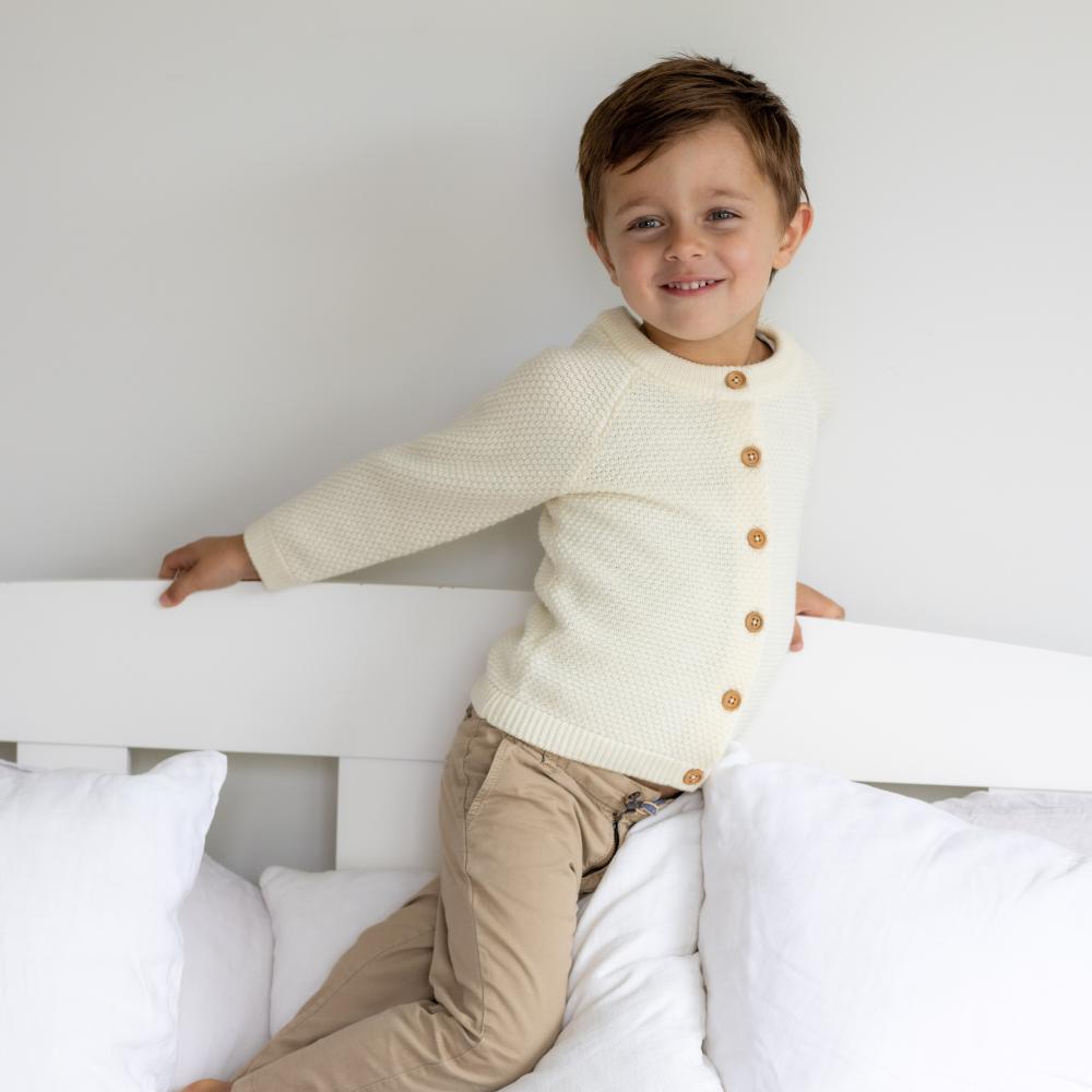 The Sleep Store Merino Knit Cardigan - 0-3 months - 10 years