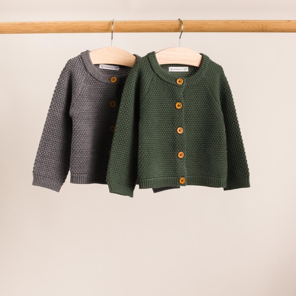 The Sleep Store Merino Knit Cardigan - 0-3 months - 10 years