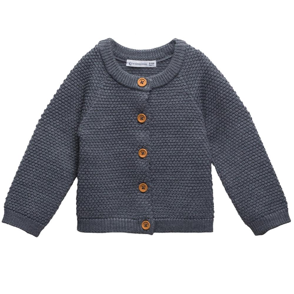 The Sleep Store Merino Knit Cardigan - 0-3 months - 10 years