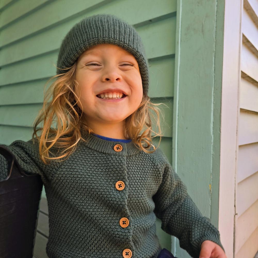 The Sleep Store Merino Knit Cardigan - 0-3 months - 10 years